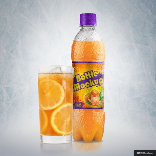 橙汁 果汁 可乐 牛奶 饮料 塑料 瓶子展示样机食品样机样机素材 瓶子展示样机食品样机样机素材